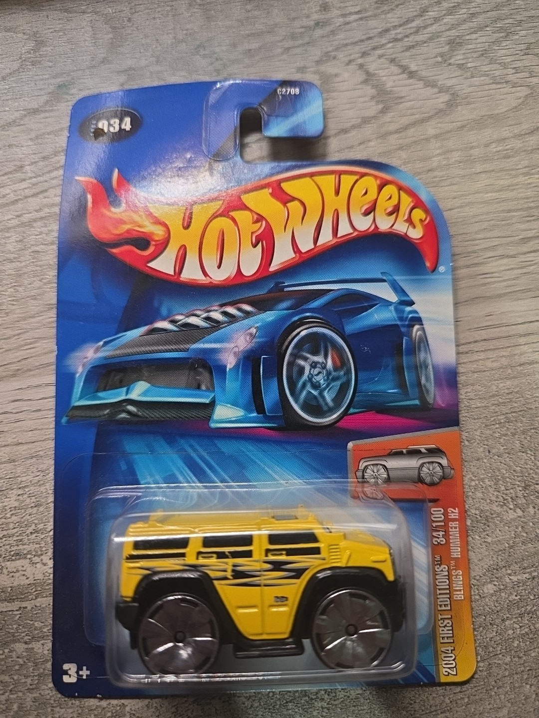 Hot Wheels 2004 First Editions 34/100 Blings Hummer H2 #034