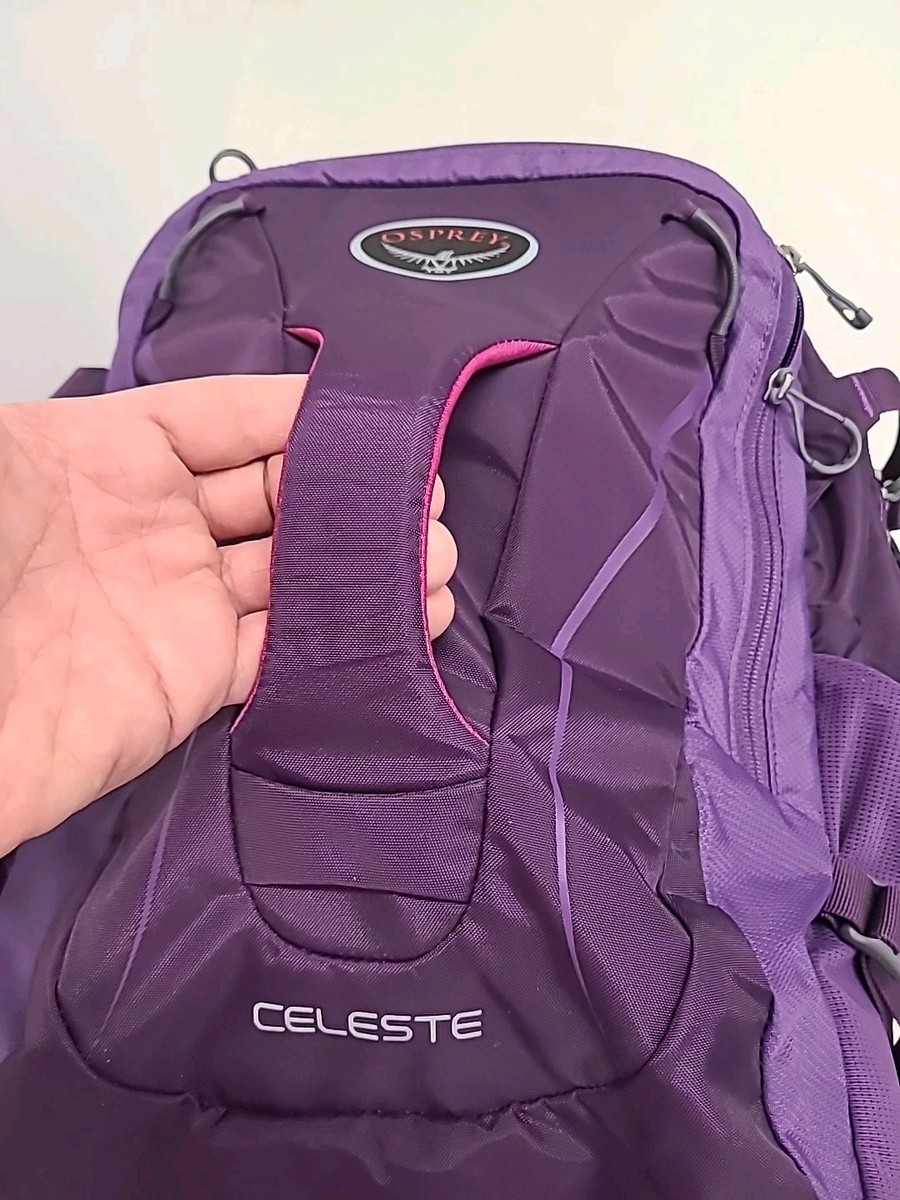 celeste osprey women backpack Osprey Celeste Comet Pack Backpack Multi Handle 24/SEVEN Hiking Outdoor  PURPLE