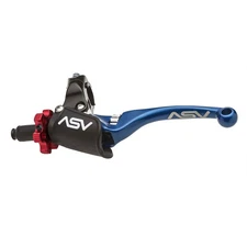 ASV F4 Series Pro Model Clutch Lever - Blue, Standard With Quick Adjust Pro