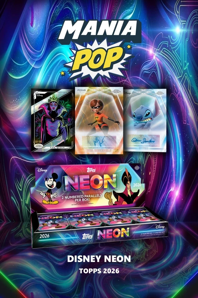 DISNEY NEON | HOBBY BOXES | BEN | RANDOMS + PERSONALS