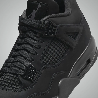 Size 7-14 Air Jordan 4 Retro Black Cat (2025) FV5029-010 - Brand