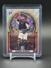 2023 Bowman Chrome Gabriel Moreno Rookie of the Year Favorites Mojo Refractor