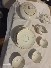 Rosenthal Classic Rose Germany Romanze Floral Tea Set – Partial (3 Cups, 4...