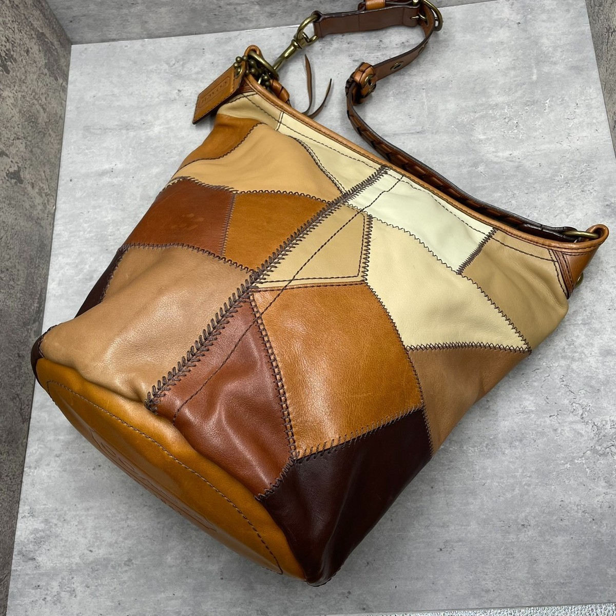 Coach 11476 Vintage Patchwork Bleecker Duffel Bag 55 limited