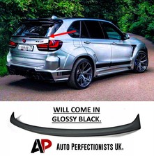 For BMW X5 F15 X5M Gloss Black Rear Mid Wing Boot Spoiler Body Kit M Sport 13-18