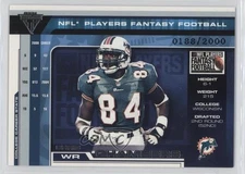 2001 Pacific Private Stock Titanium /2000 Chris Chambers #13 Rookie RC