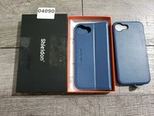 SHIELDON Detachable Wallet Case for iPhone 16e 2025, Genuine Leather, MagSafe 