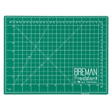 9x12 Inch Self Healing Cutting Mat - 2-Sided 5-Ply PVC Green/Black Mats