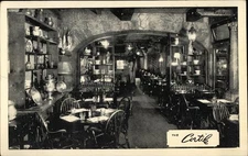 New York,NY The Cortile Moss Photo Service Inc. Chrome Original Vintage Postcard
