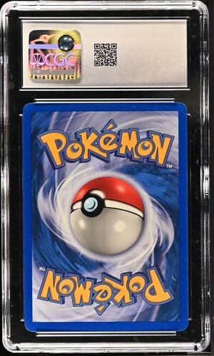 2002 POKEMON LEGENDARY COLLECTION MANKEY #81 REVERSE HOLO CGC 9.5 MINT+ - Picture 2 of 2