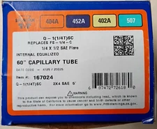 SQ-1(1/4T)-SC Replaces FS-1/4-C, Sporlan Thermostatic Expansion Valve Type Q