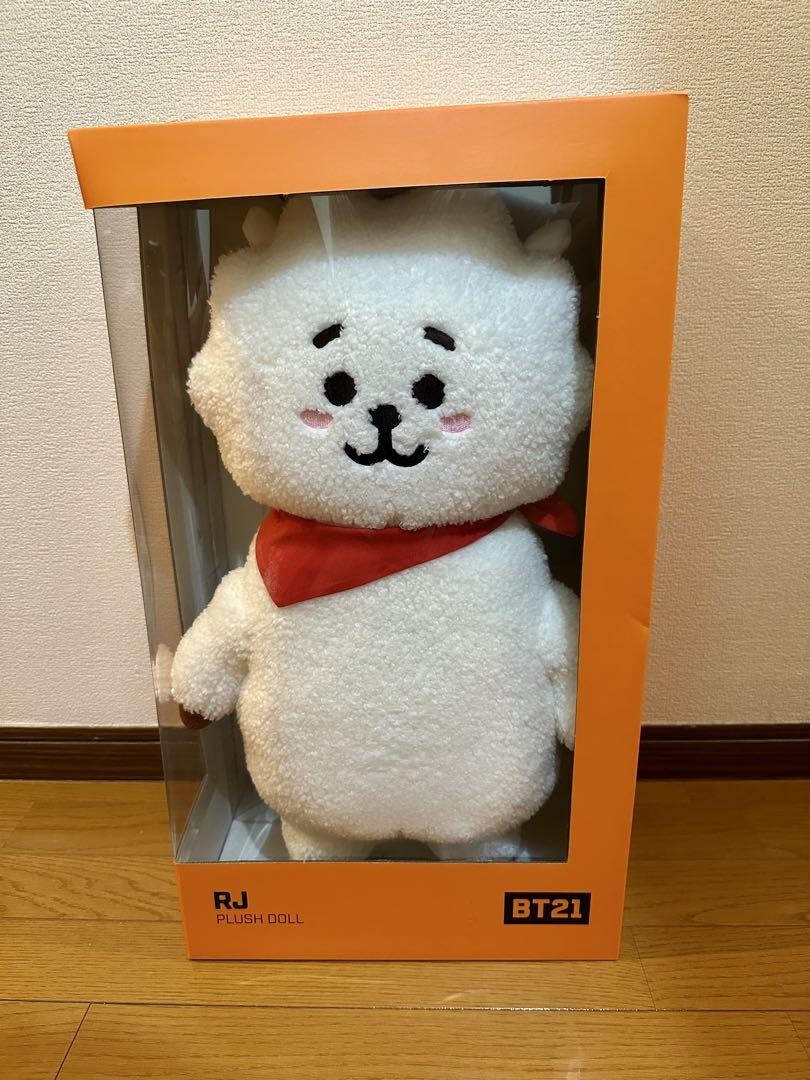 BT21 RJ Standing Plush BTS Jumbo Doll Line Friends Official