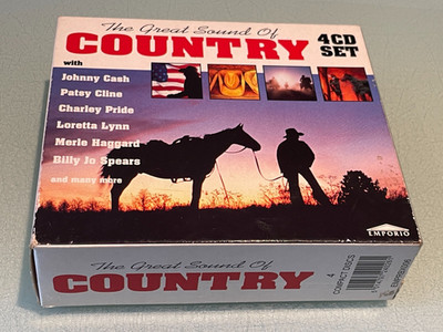 The Great Sound of Country - 4 CD's Album Box Set - 1994 - 69 Great Tracks