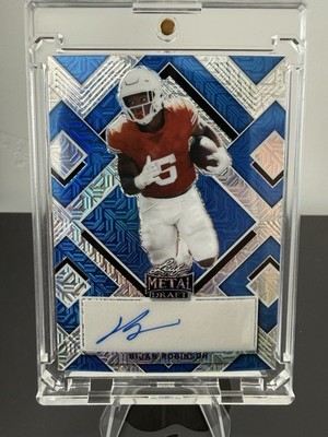 2022 Leaf Metal Draft Bijan Robinson #BA-BR1 Auto /15