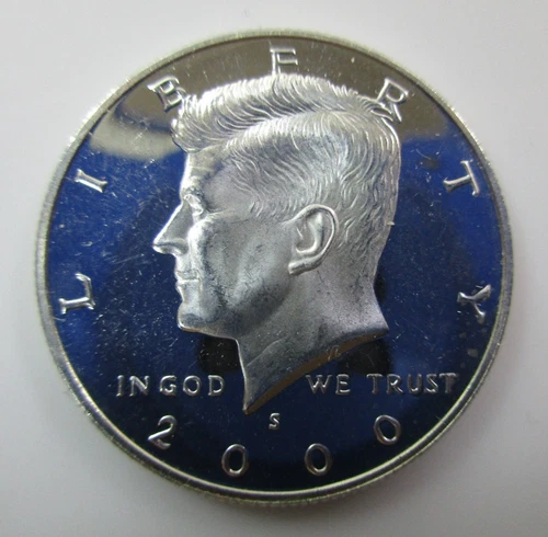 2000-S John F. Kennedy JFK 90% Silver Half Dollar 50c Proof Coin - SK628