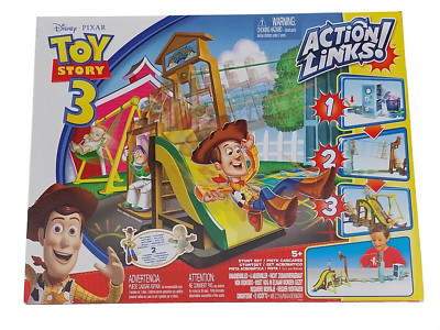 Mattel Disney Toy Story 3 Action Links Set mit 2 Figuren: Flucht aus Sunnyside