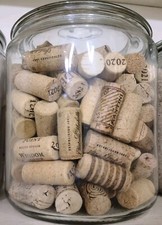 Różne prawdziwe / naturalne używane korki do wina - partia 30 - bez plastiku / szampana