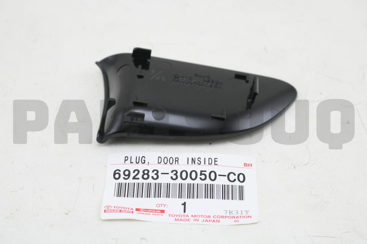 TK0531ページ 6928330050C0 Genuine Toyota PLUG, FRONT DOOR INSIDE HANDLE BEZEL