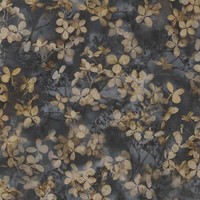 Erismann Vliestapete Vinyl Struktur Blumen BläTter 10415-15 Anthrazit