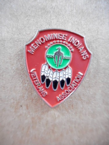 Menominee Indians Veterans Association Police Lapel Pin