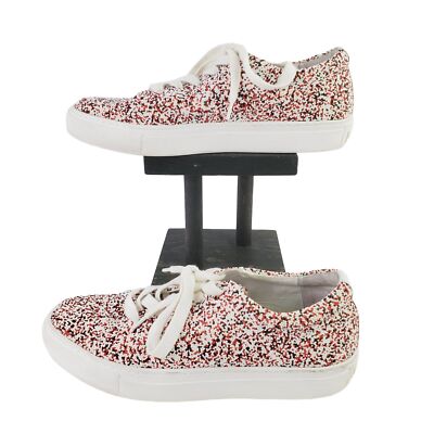 Katy Perry Collections Women's Sprinkle Beaded Low Top Sneaker, Sz