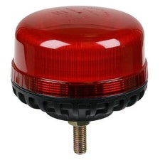 Image of Sealey 12V/24V SMD Led Beacon Warning Flashing With 12mm Bolt Fixing Red
