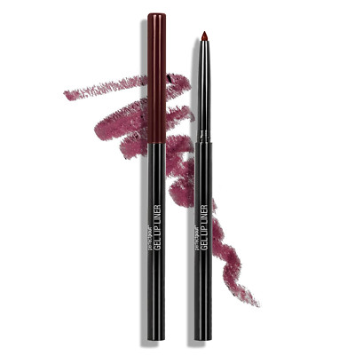 wet n wild Lip Liner Perfect Pout Matte Retractable Gel Lip Liner Pencil, Plum T