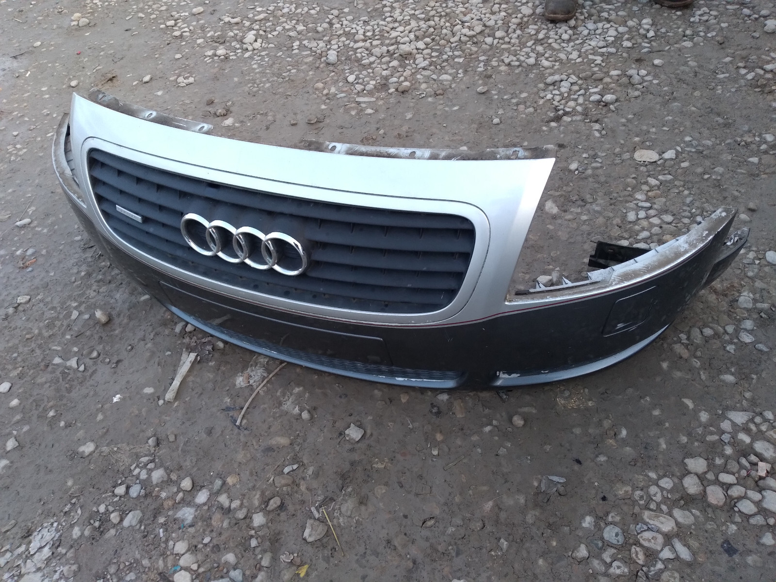 2000 2006 AUDI TT BUMPER COVER WITH GRILLE WASHERS GREY LOCAL PICKUP