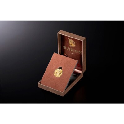 Spice and Wolf Wise Wolf Holo Gold Coin & Sun Gold Coin Yellow Gold f07