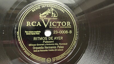 Orquesta Hermanos Palau 78rpm Single 10-inch RCA Victor Records