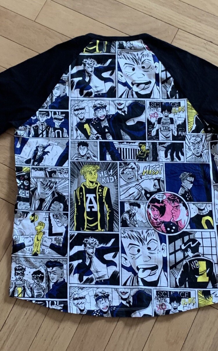 Marc By Marc Jacobs Comic strip pattern long slee… - image 5