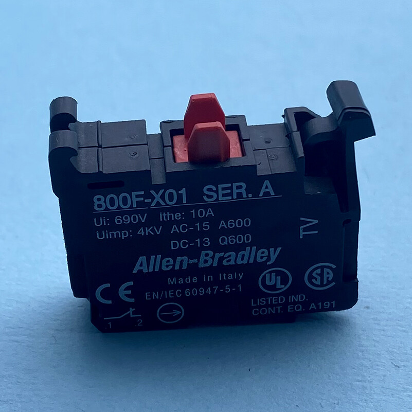 800f-x01 Allen-bradley Block De Contacto 1 N.c. (3pz) | Cuotas Sin Interés - Foto 3