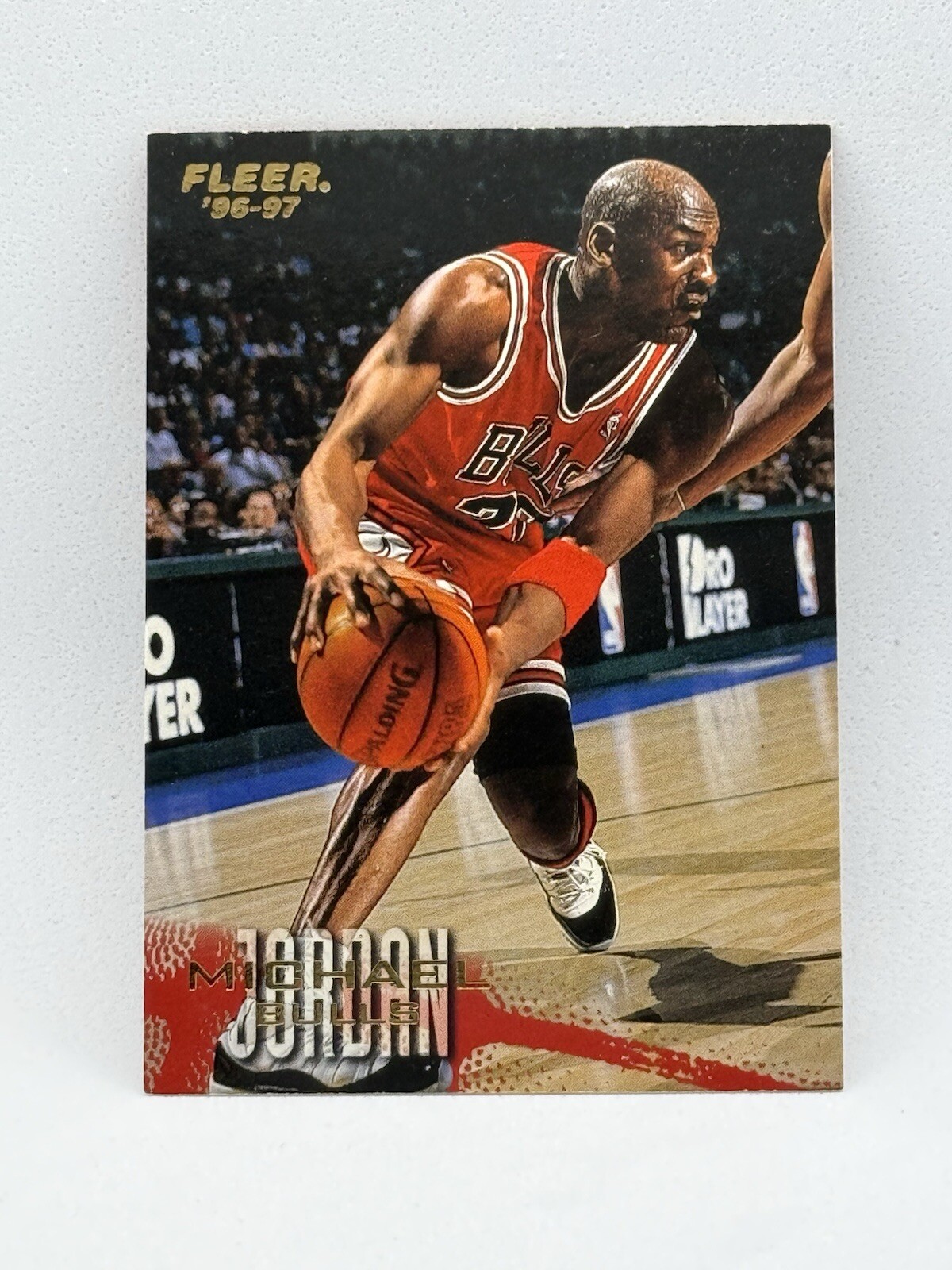 1996-97 Fleer #13 Michael Jordan Chicago Bulls