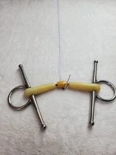 Happy Mouth Bit Full Cheek Semi-Jointed Snaffle Mullen 135mm  88010