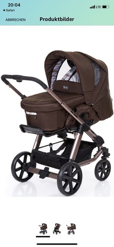 ABC Design Kombi-Kinderwagen Turbo 4 Braun - Bild 3 von 5