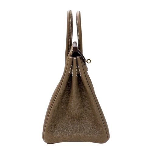 HERMES Birkin 25 B Etoup Togo bg16752 - Picture 3 of 10