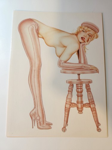 Olivia De Berardinis Greeting Cards 70s-90s Pin-Up Pick your card Now $5 Each - Picture 74 of 315