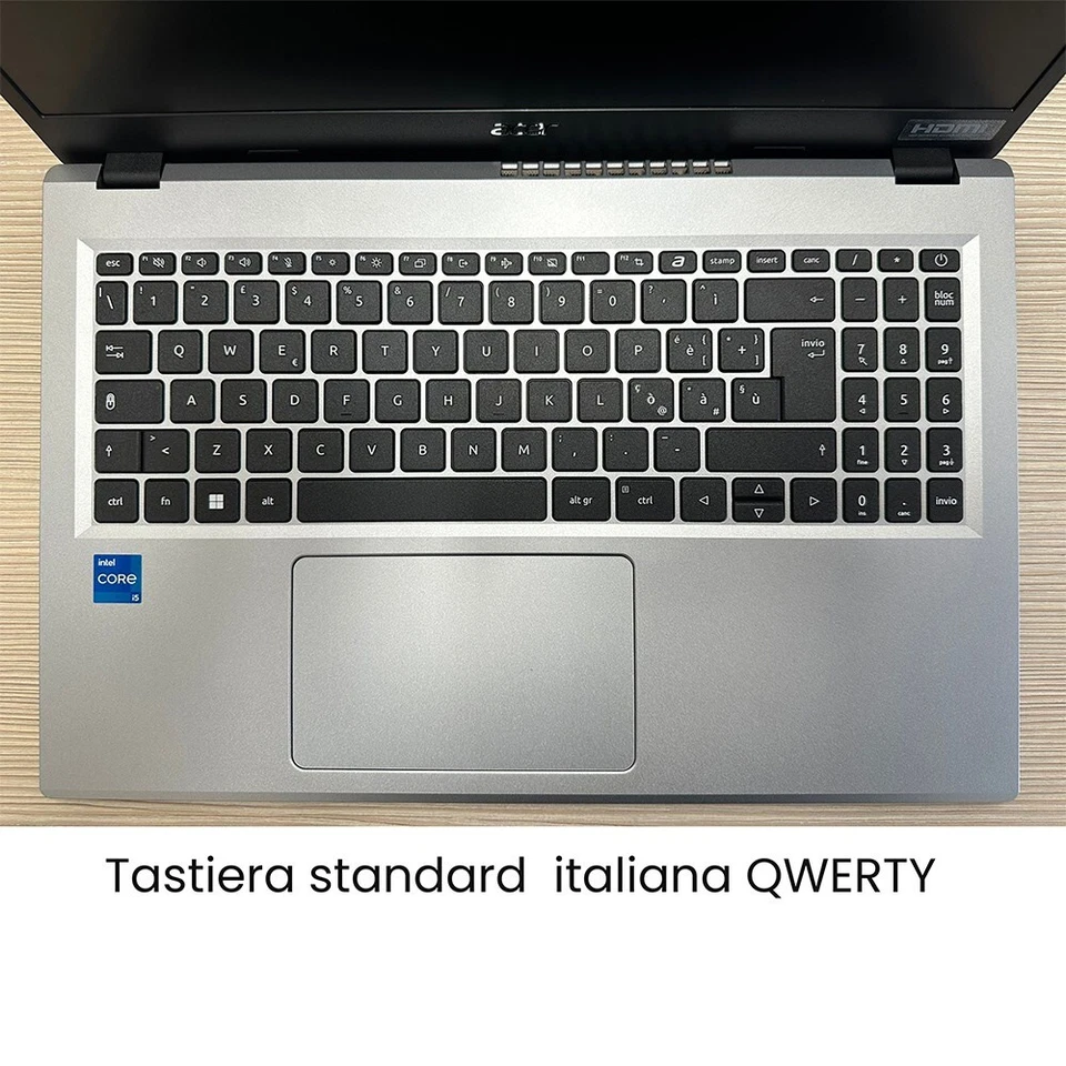 Notebook PC Acer Extensa i5 13420H SSD NVMe 512 GB RAM 16 GB 15,6 FHD Win11 PRO - Immagine 4 di 4