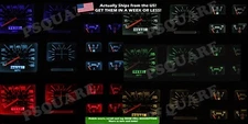 Gauge Cluster LED Bulb Upgrade Kit Speedometer For 1980 1986 Ford Truck Pickup 