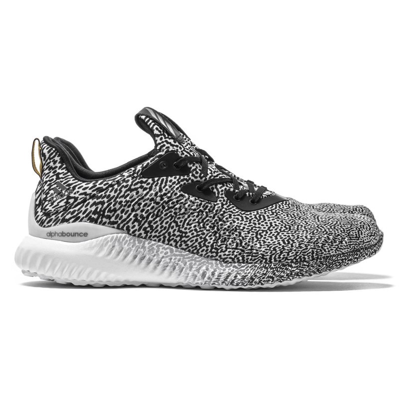 Adidas Alpha Bounce 8 Core Black Iron Metallic Quickstrike