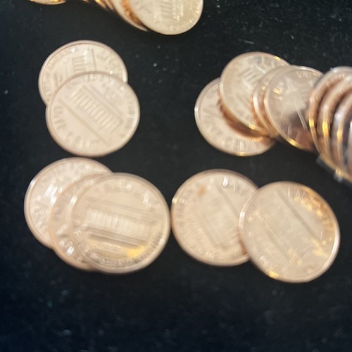 ROLL 1987 P Lincoln Cent (50 Coins) In Mint Unc Bright bu - Picture 2 of 5