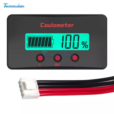 PZEM-035 Digital Voltage Current Meter Battery Capacity Tester Coulometer 8-120V