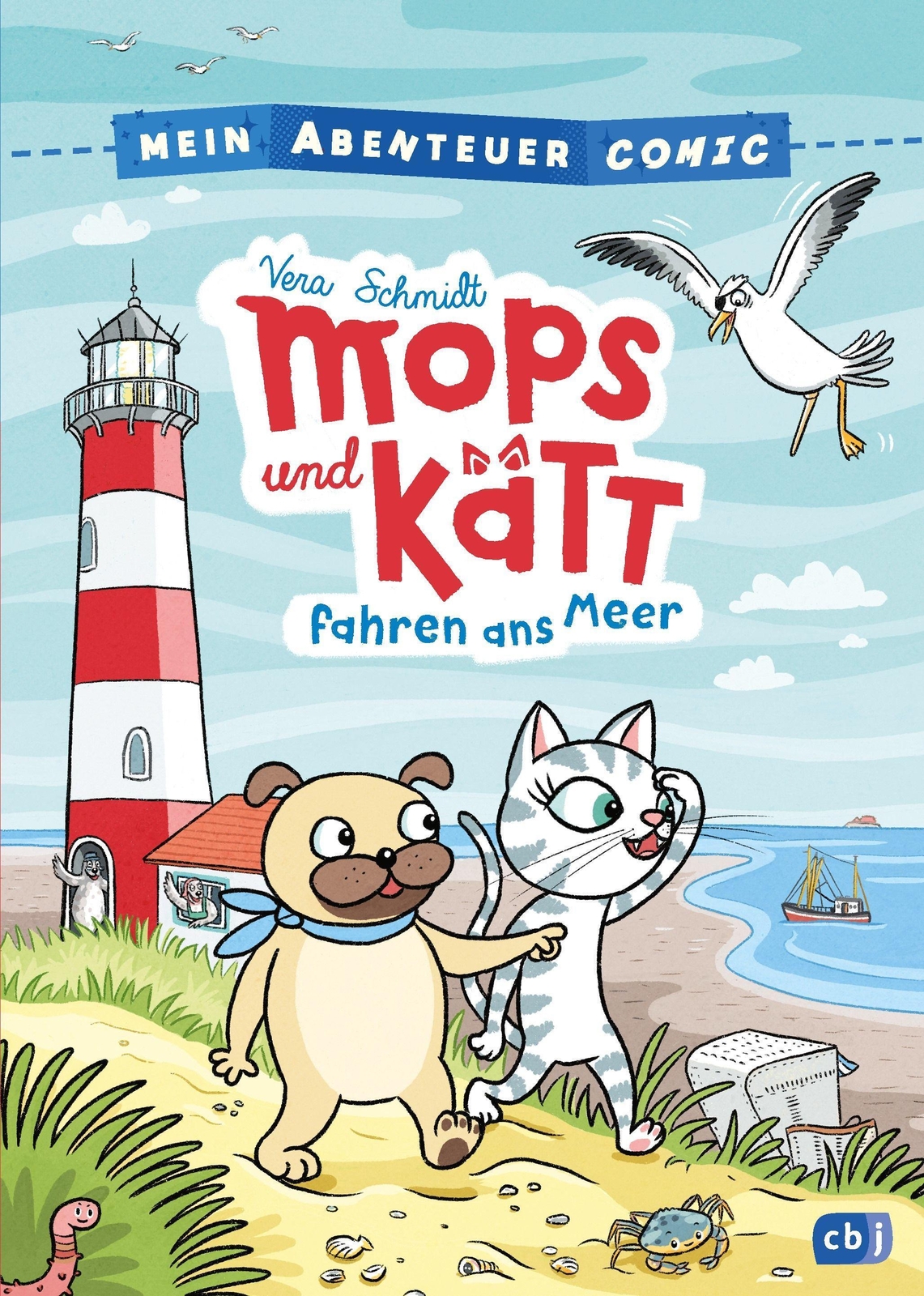 Thumbnail - Mein Abenteuercomic - Mops Und Kätt Fahren Ans Meer, Vera Schmidt