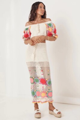 spell and the gypsy Collective LET THE SUNSHINE IN CROCHET top+ skirt set  size M | eBay