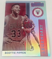 2019-20 Panini Contenders Legendary Contenders #15 Scottie Pippen Chicago Bulls