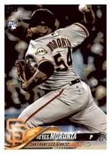 2018 Topps  Reyes Moronta  RC 519