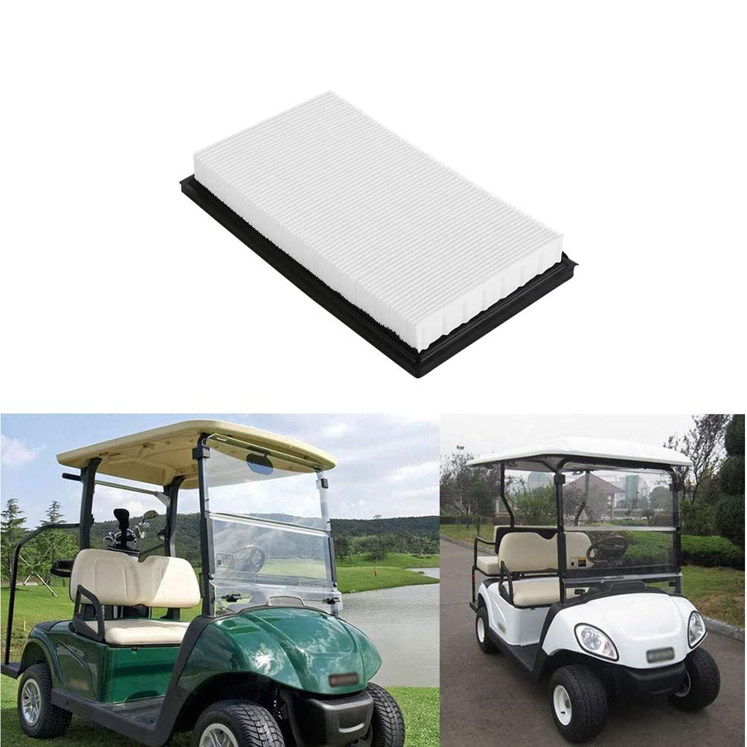 Golf Cart Air Filter Replace for EZGO Marathon 1991-1994 Gas 4-Cycle 26855G01