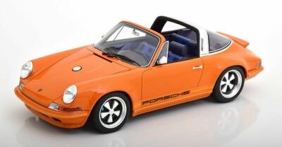Cult Models 1990 Porsche 911 (964) Targa Singer Orange LE 300pcs 1