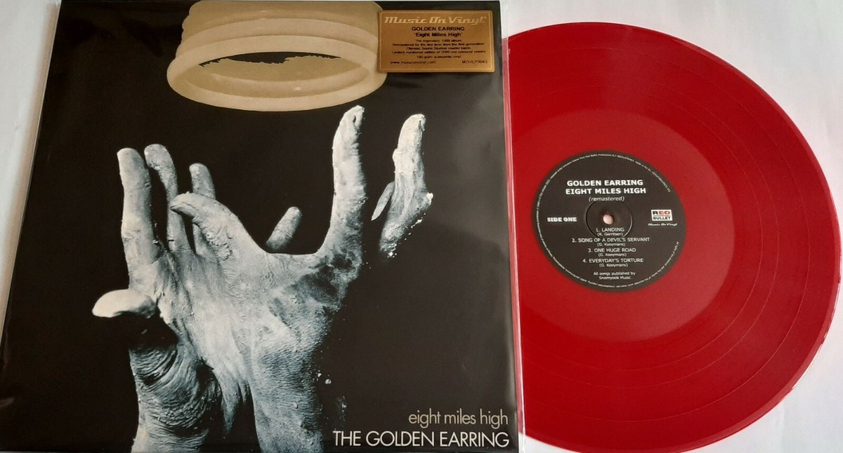 欧LP Golden Earring Eight Miles High MOVLP3043 Music On Vinyl 未開封 /00260 LP The Golden Earring Eight Miles High (Re) RED VINYL - MOVLP3043