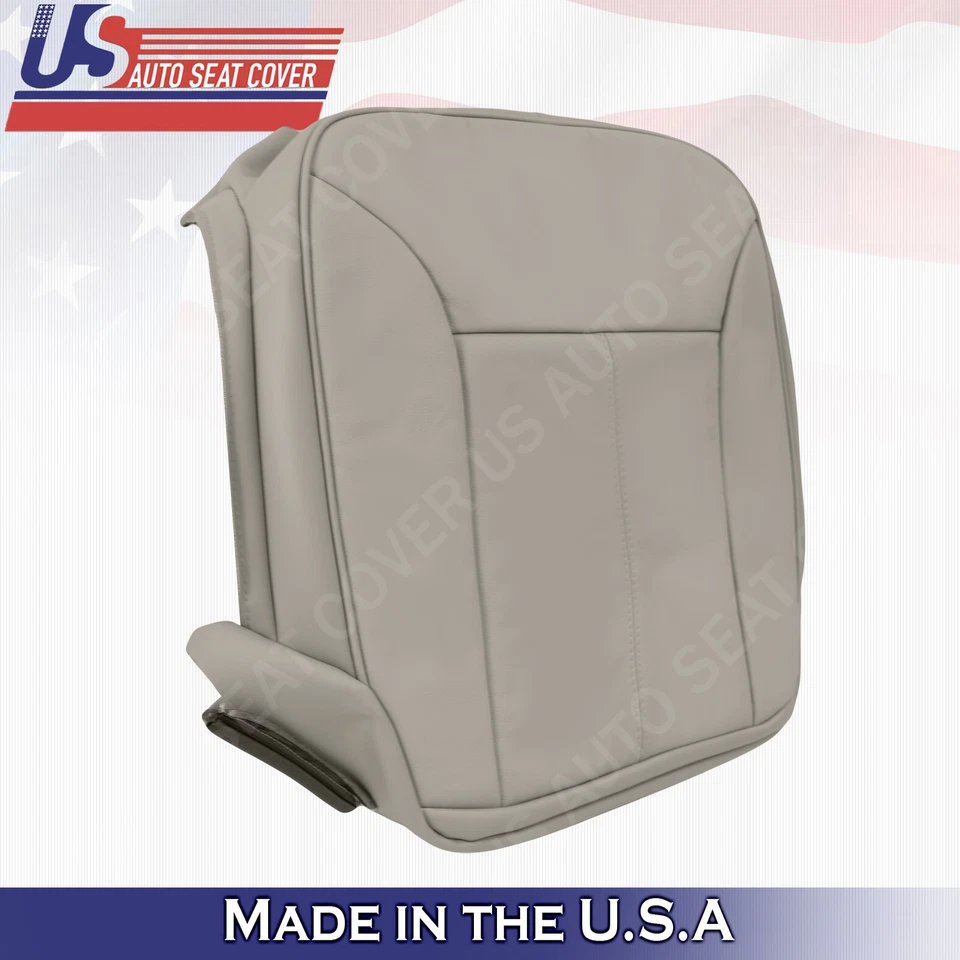 Capa de assento de couro cinza inferior DRIVER 2007 2008 2009 Mercedes Benz GL320 GL350  - Imagem 2 de 4